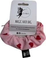 MAGIC HAIR BAG - Rosa-Herz