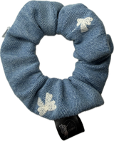 Denim - Haargummi mit Geheimfach
