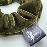 Magic Hair Bag Dirndl Edition - Moosgrün mit Breze