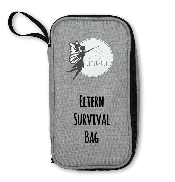 Elternfee - Eltern Survival Bag in Grau